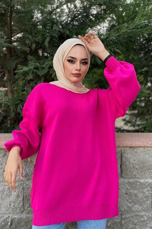 Yarım Boğazlı Triko Kazak-PEMBE, Fiyatları Fermuarlı Triko Kazak-YEŞİL – Haza Moda | Tesettür Giyim